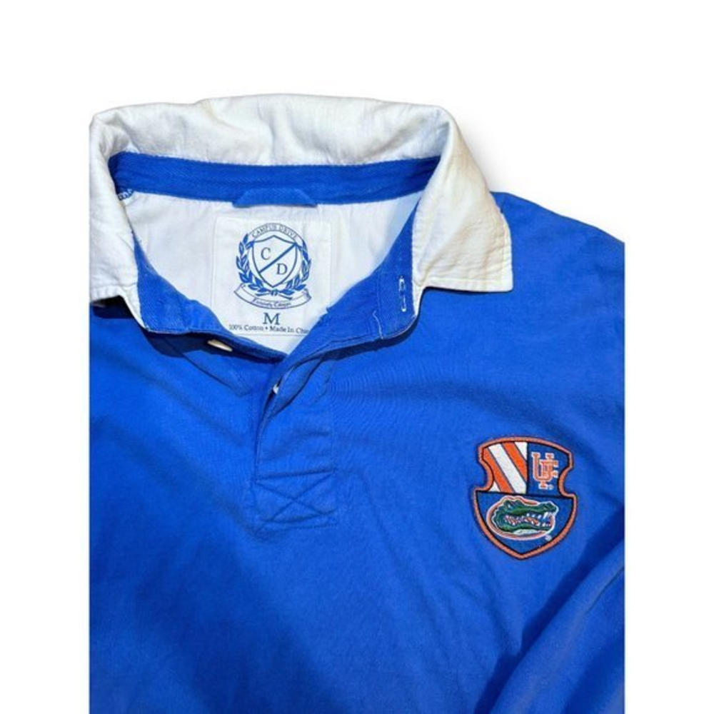 Vintage Campus Drive UF University of Florida Long‎ Sleeve Polo Size Medium